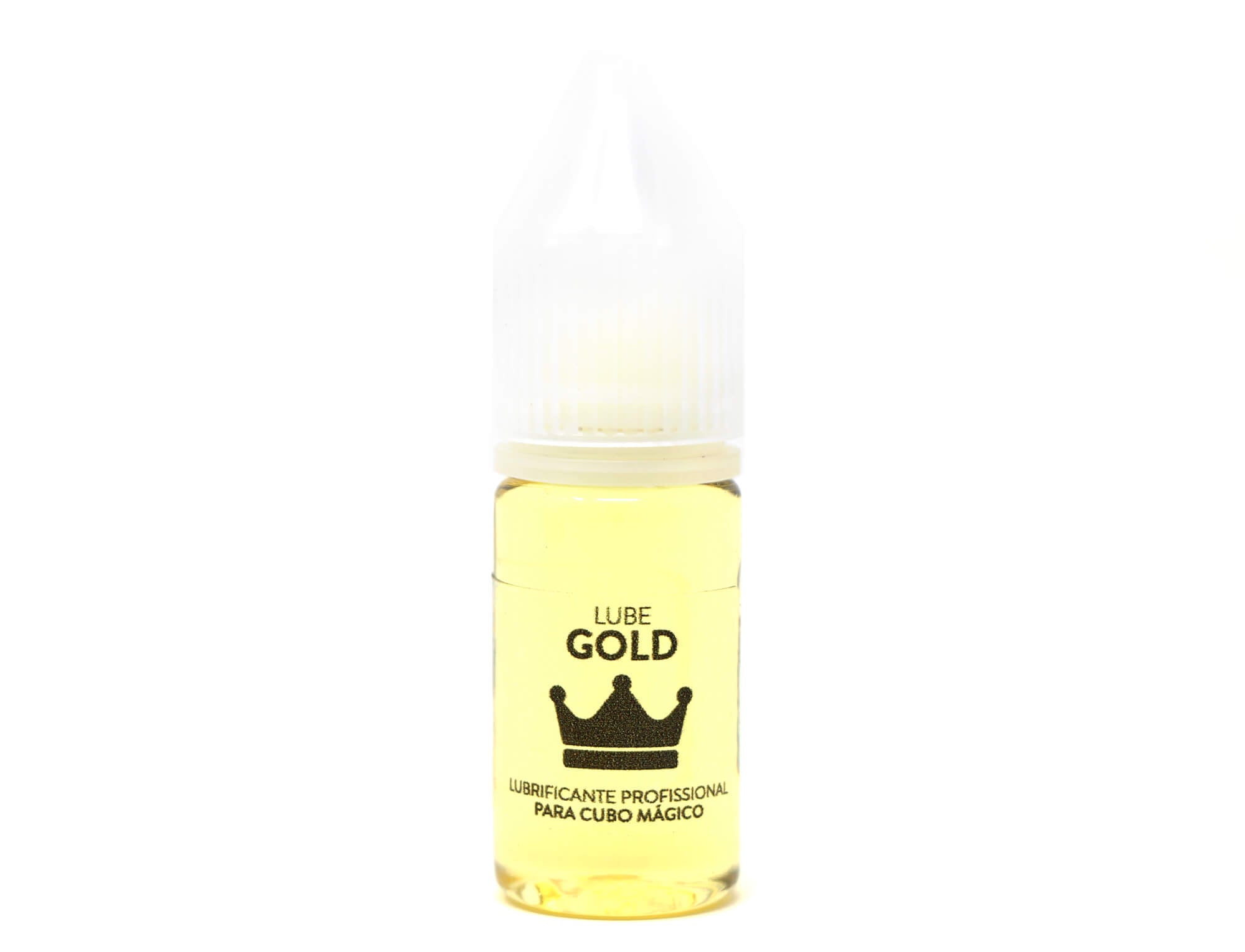 Frasco do lubrificante Gold Cuber Pro para peças internas do cubo mágico