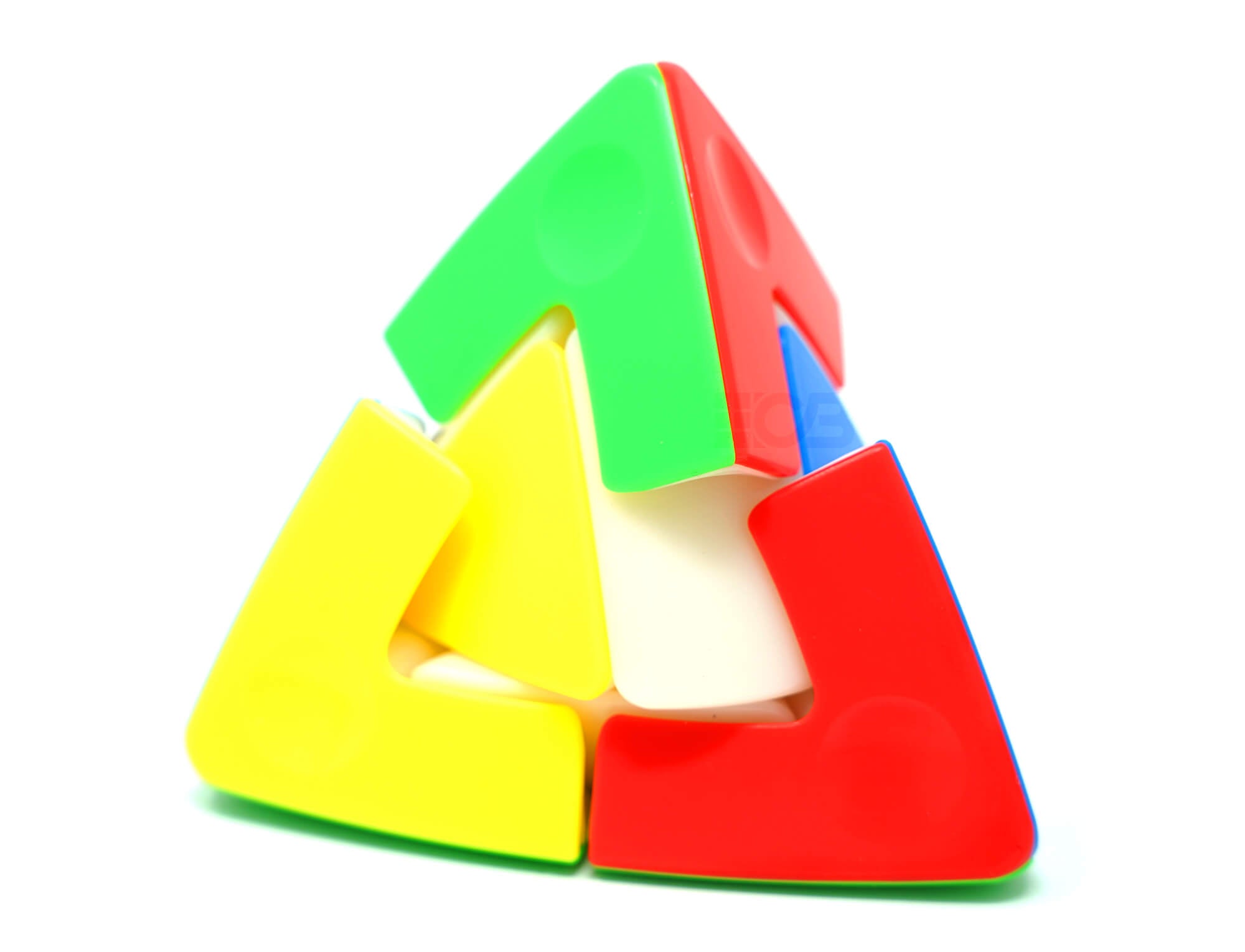 Embalagem do Pyraminx Duo SengSo com identificação do modelo