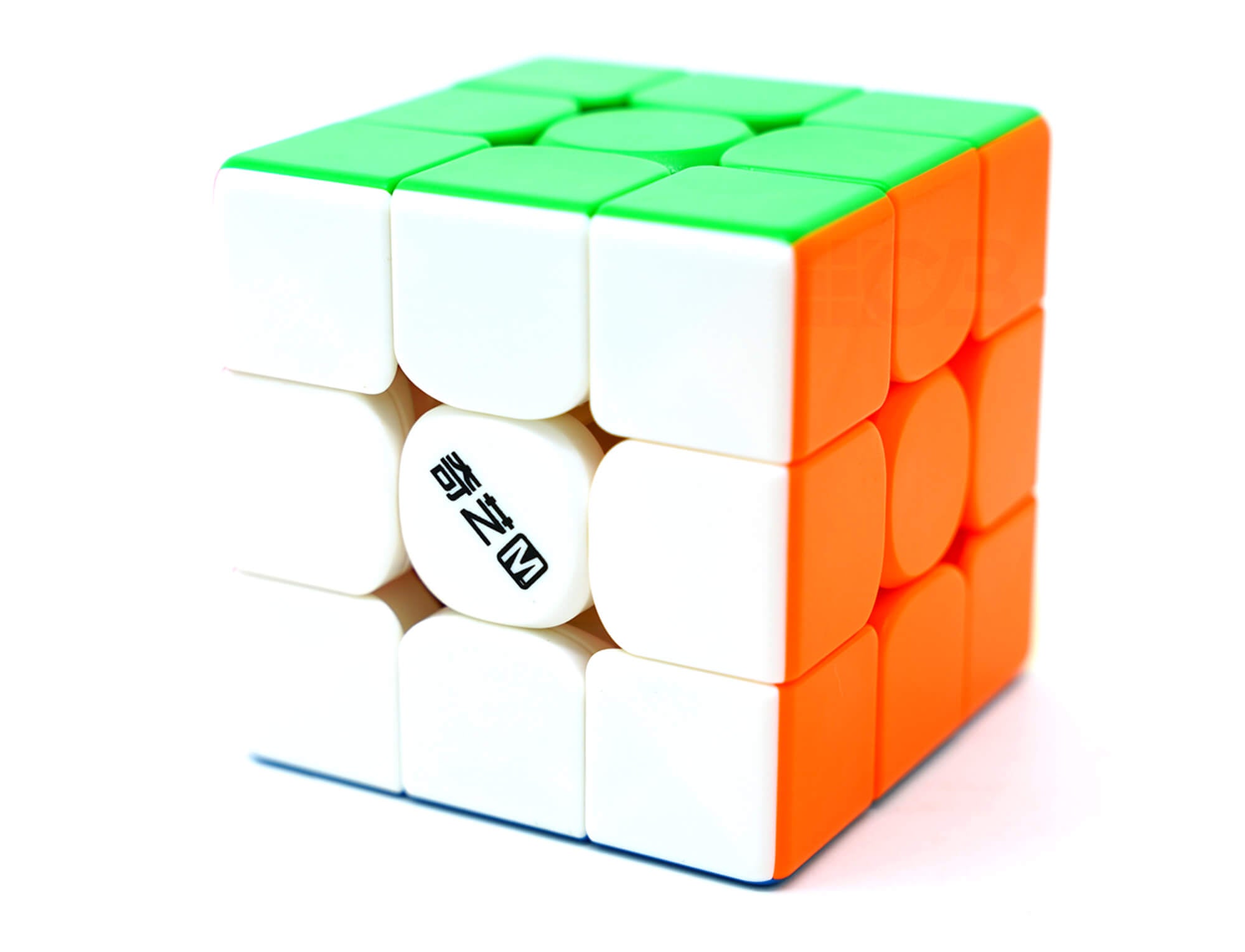 Detalhe das peças e mecanismo do QiYi M Pro V2 Magnético 3x3