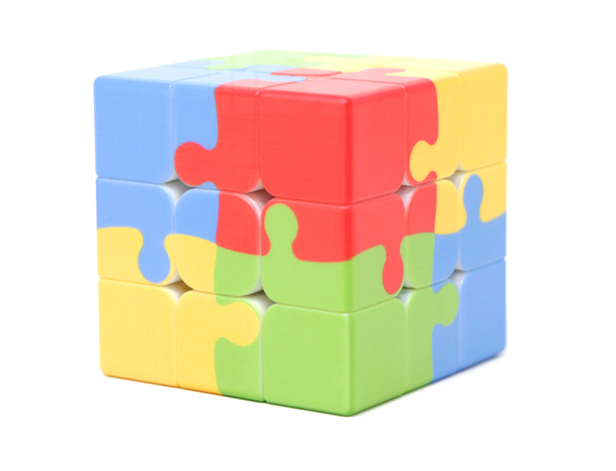 Cubo Mágico 3x3 personalizado Vinci Cube embaralhado com personalização visível