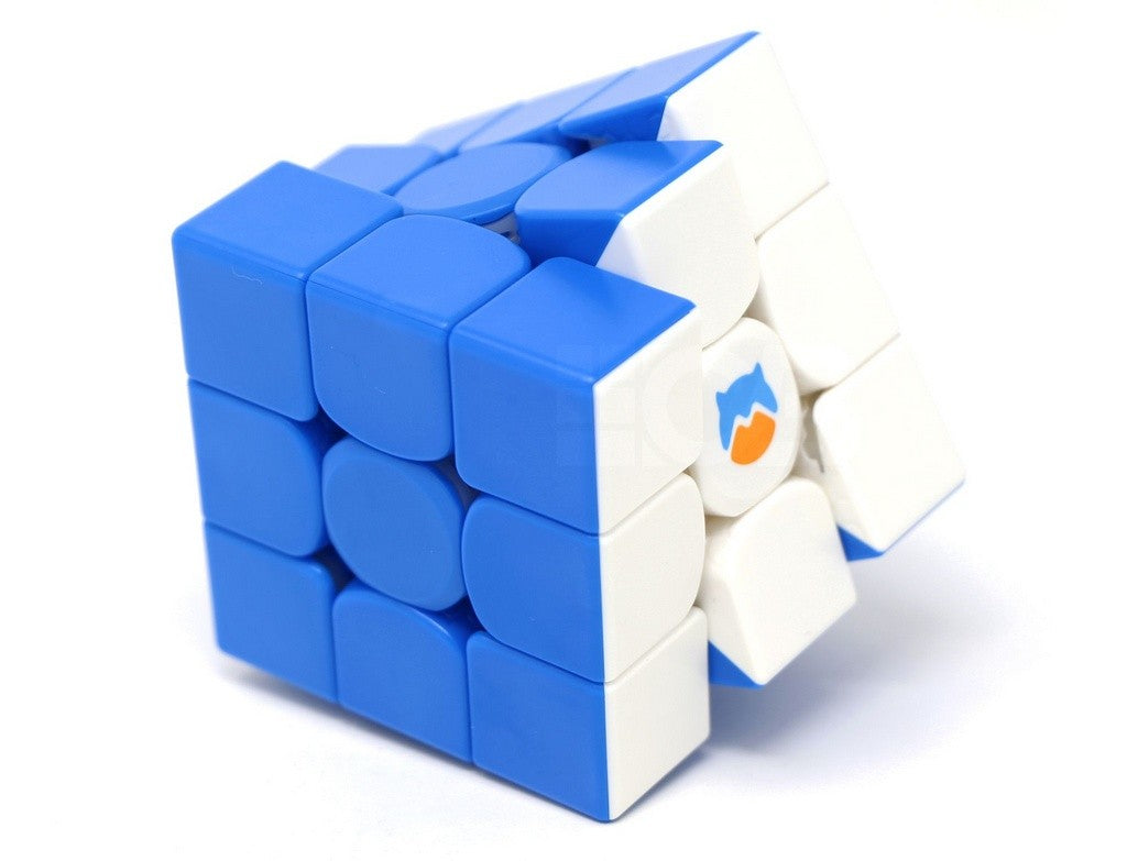 Cubo Mágico 3x3 Monster Go MG3 Traditional na cor azul — vista frontal