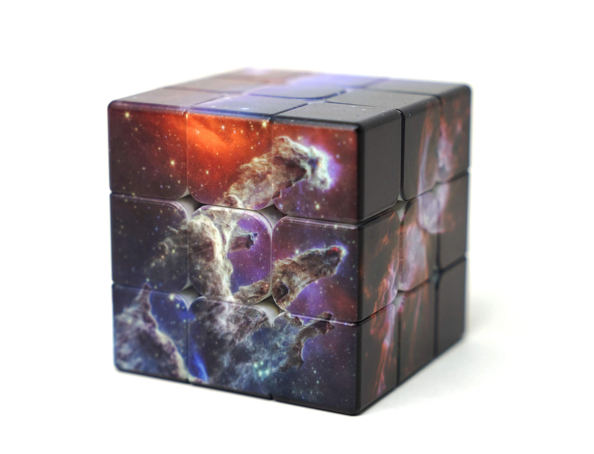 Cubo Mágico Manual do Mundo Telescópios Espaciais com face do Telescópio Hubble resolvida